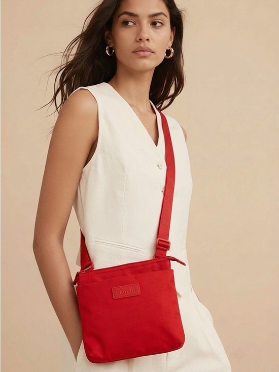 Lipault Handbags - Lipault Mini Nylon Crossbody Bag